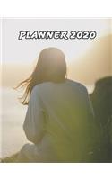 Planner 2020: Cute Woman & Man Daily 2020-2021 365 Planner Organizer. Year Motivational Agenda Schedule with ... To Do's and More. (2020-2021 Pretty Planners)