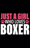 Just A Girl Who Loves Boxer