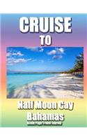 Cruise To Half moon Cay Bahamas. Blank Page Personalized Journal For Women