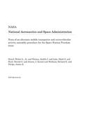 Tests of an Alternate Mobile Transporter and Extravehicular Activity Assembly Procedure for the Space Station Freedom Truss