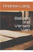 Ballads and Verses Vain