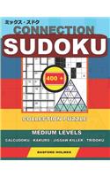 Connection sudoku. 400 collection puzzle.: Medium levels. Calcudoku - Kakuro - Jigsaw killer - Tridoku. Holmes presents to your attention a collection of good classic sudoku. (plus 250 sudoku