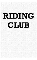 Riding Club