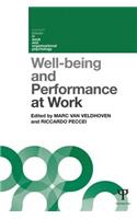 Well-being and Performance at Work