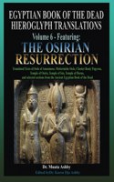 Egyptian Book of the Dead Hieroglyph Translations Volume 6 Featuring The Osirian Resurrection