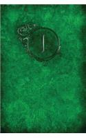 Monogram "j" Blank Book: Notebook Journal Sketch(10 Monogram Verdant 150 Blank)
