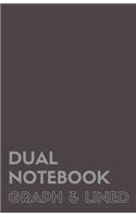 Dual Notebook Graph & Lined