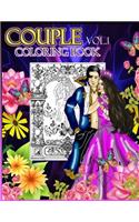 Couple Coloring Book