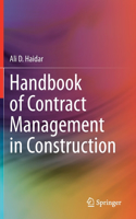 Handbook of Contract Management in Construction