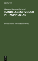 Buch III (Handelsgeschäfte)