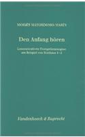 Den Anfang Horen