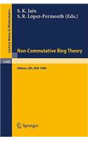 Non-Commutative Ring Theory