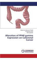 Alteration of PPAR gamma Expression on Colorectal Cancer