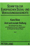Amt Und Soziale Stellung