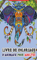 Livre de coloriage d'animaux pour adultes