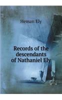 Records of the descendants of Nathaniel Ely