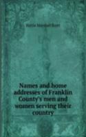 Names and home addresses of Franklin County's men and women serving their country