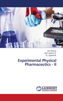 Experimental Physical Pharmaceutics - II