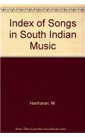 Index of Songs in South Indian Music