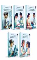 PW MedEd 2.0 MBBS 4th Prof Year Minor Notes l Anaesthesia, Dermatology, Psychiatry, Orthopaedics, Radiology Combo Set of 5 Books