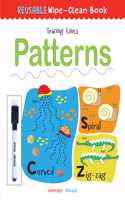 Reusable Wipe And Clean Book Tracing - Lines Patterns : Trace And Practice Patterns