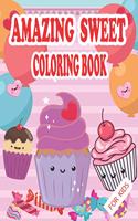 Amazing Sweet Coloring Book for kids