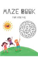 Maze Book for Kids 4-6