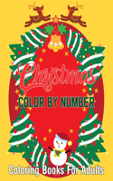 Christmas Color By Number Coloring Books For Adults: Creative Haven Country Christmas Color By Numbers Book for Adults Featuring Beautiful Winter Florals, Festive Ornaments (Creative Haven Coloring Boo