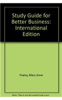 Study Guide for Better Business