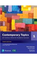 Contemporary Topics 1 with Essential Online Resources