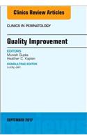 Quality Improvement, an Issue of Clinics in Perinatology
