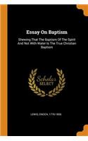 Essay on Baptism