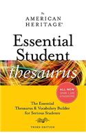 The American Heritage Essential Student Thesaurus