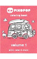 pixopop coloring book - volume 1