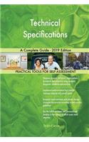 Technical Specifications A Complete Guide - 2019 Edition