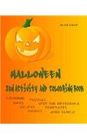 Halloween Fun Activity and Colouring Book