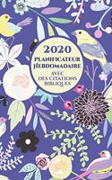 2020 Planificateur Hebdomadaire Avec Des Versets Bibliques Sur Chaque Page
