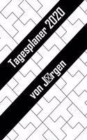 Tagesplaner 2020 von Jrgen: Personalisierter Kalender für 2020 mit deinem Vornamen