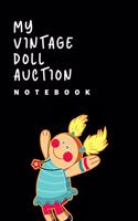My Vintage Doll Auction Notebook
