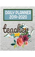Teacher Daily Planner 2019-2020