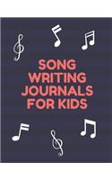 Song Writing Journals for Kids