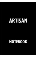 Artisan Notebook: Blank Lined Notebook Journal Gift Idea