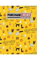 Purchase Order Log Book: (121 Purchase Order Log Book)