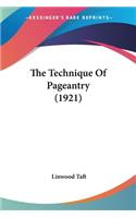 Technique Of Pageantry (1921)