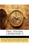 Eriu, Volume 1, Part 2