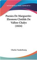 Poesies de Marguerite-Eleonore Clotilde de Vallon-Chalys (1824)