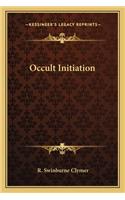 Occult Initiation