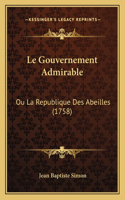 Le Gouvernement Admirable