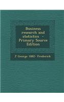 Business Research and Statistics