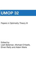 Papers in Optimality Theory III